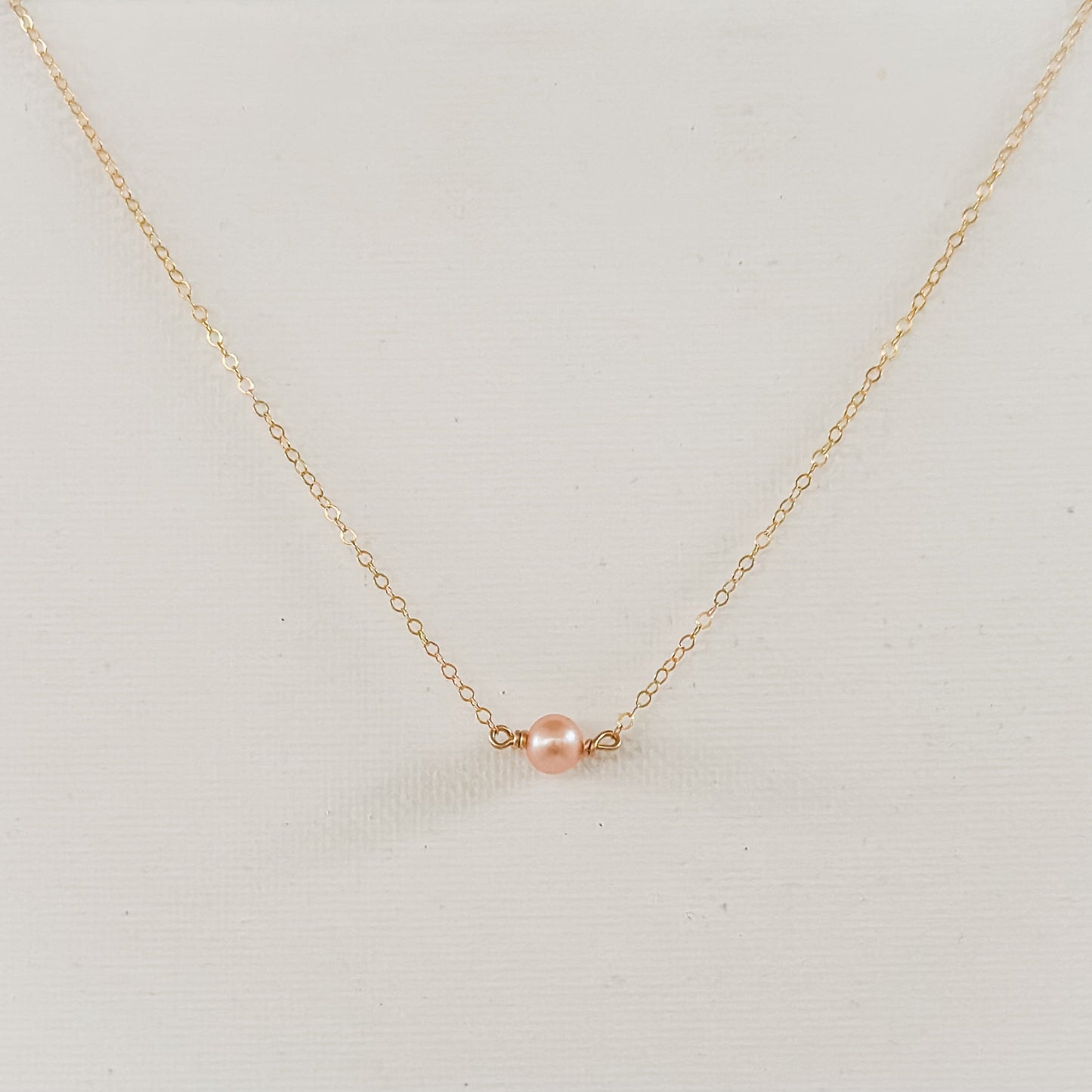 Tiny Pearl Necklace