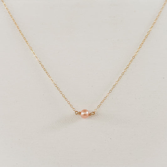 Tiny Pearl Necklace