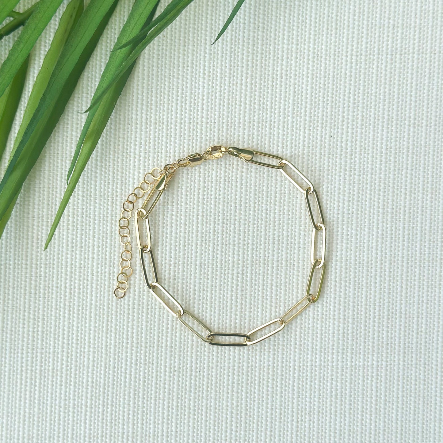 Sicily Paperclip Bracelet