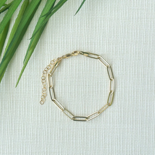 Sicily Paperclip Bracelet
