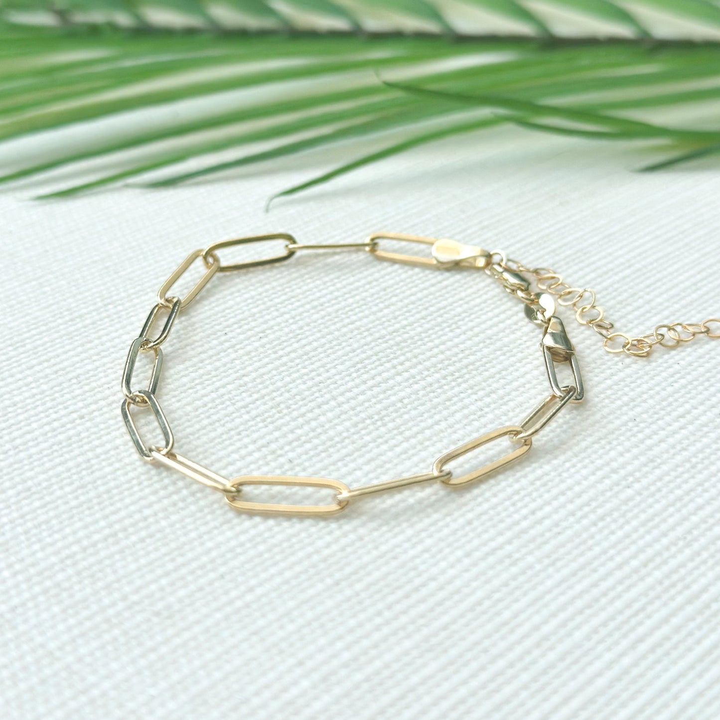 Sicily Paperclip Bracelet