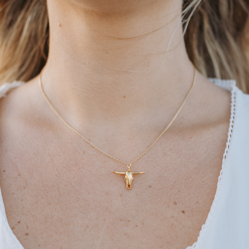 Longhorn Necklace