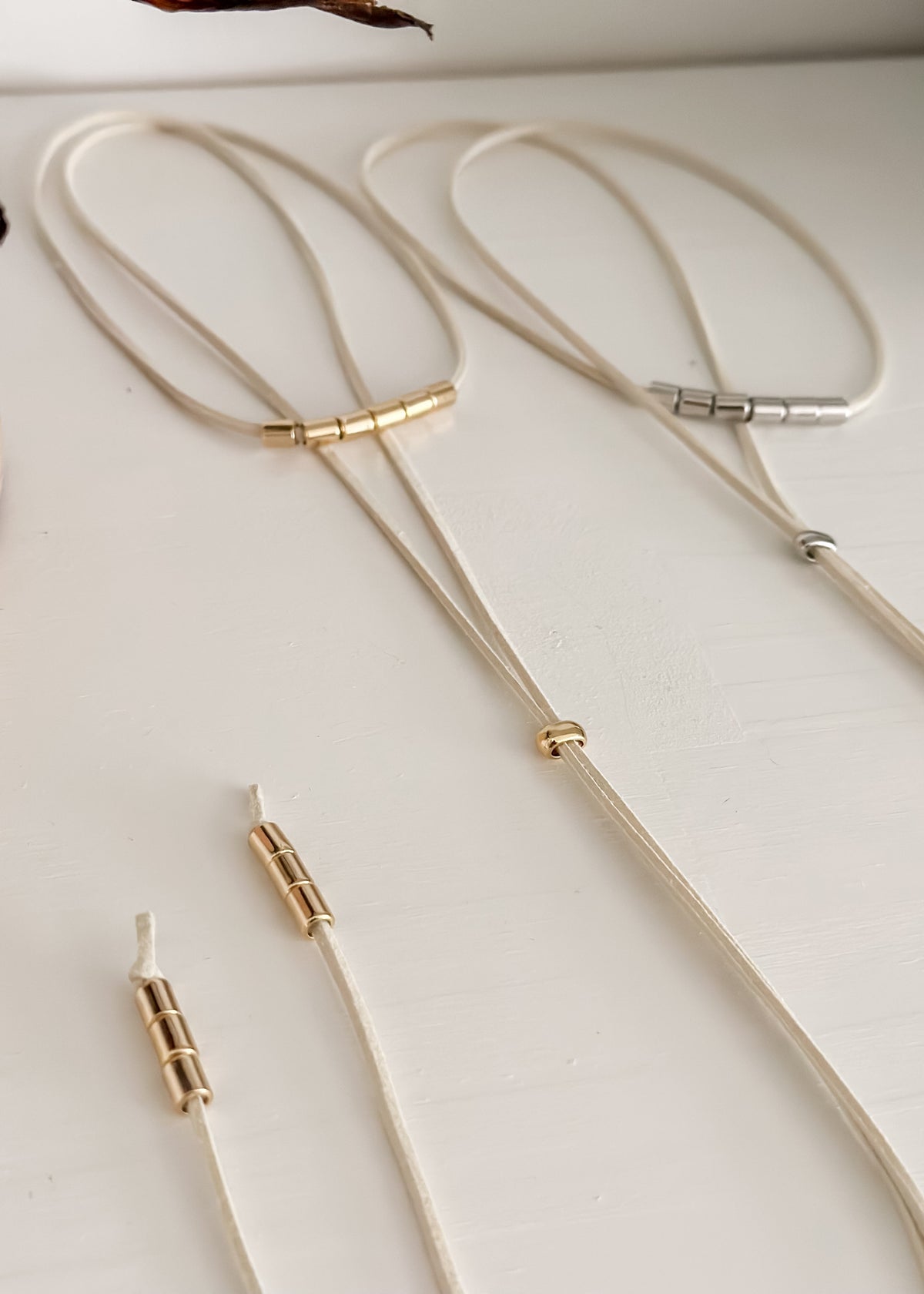 The Bolita | Feminine Bolo Ties - Western Ivory
