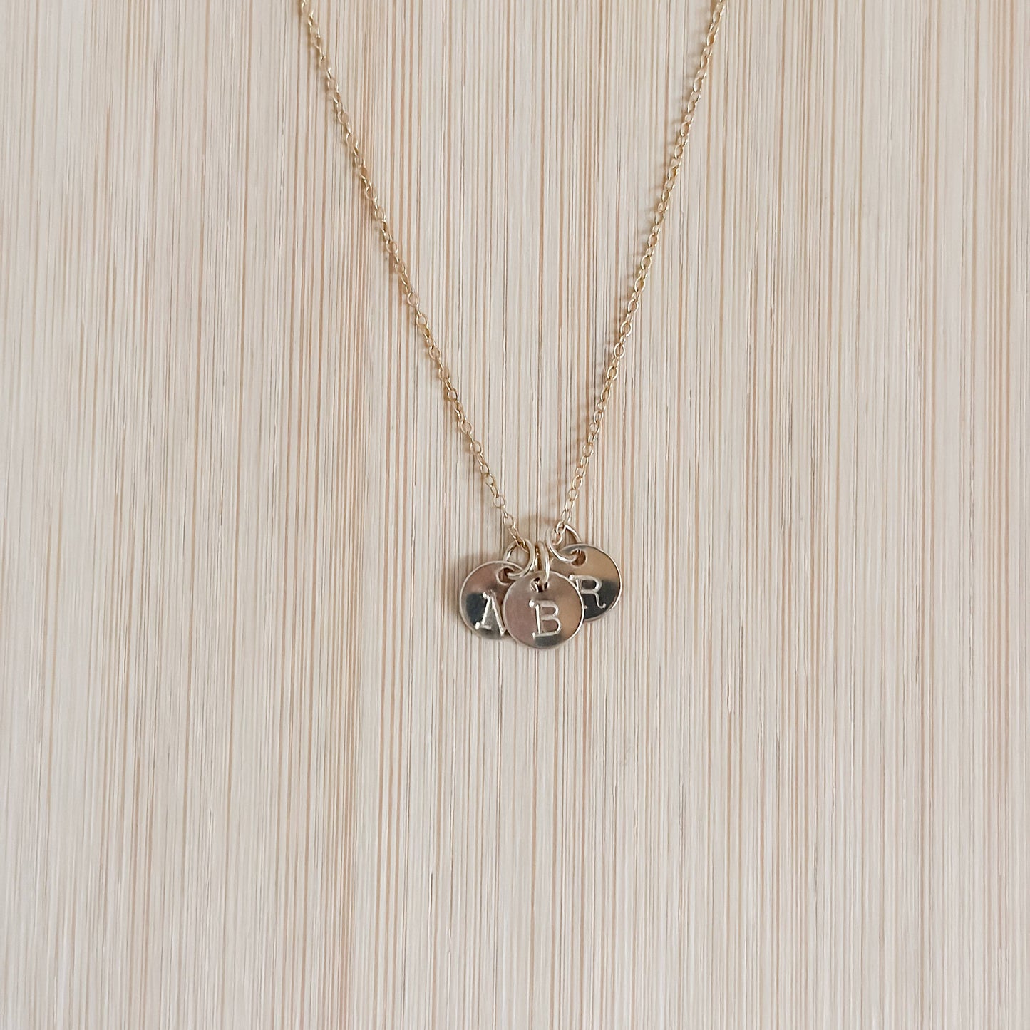 Triple Initial Necklace