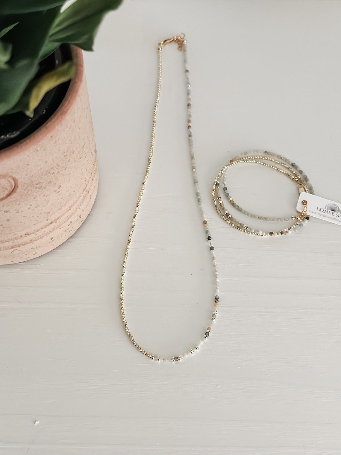 Summer Wrap Amazonite Bracelet