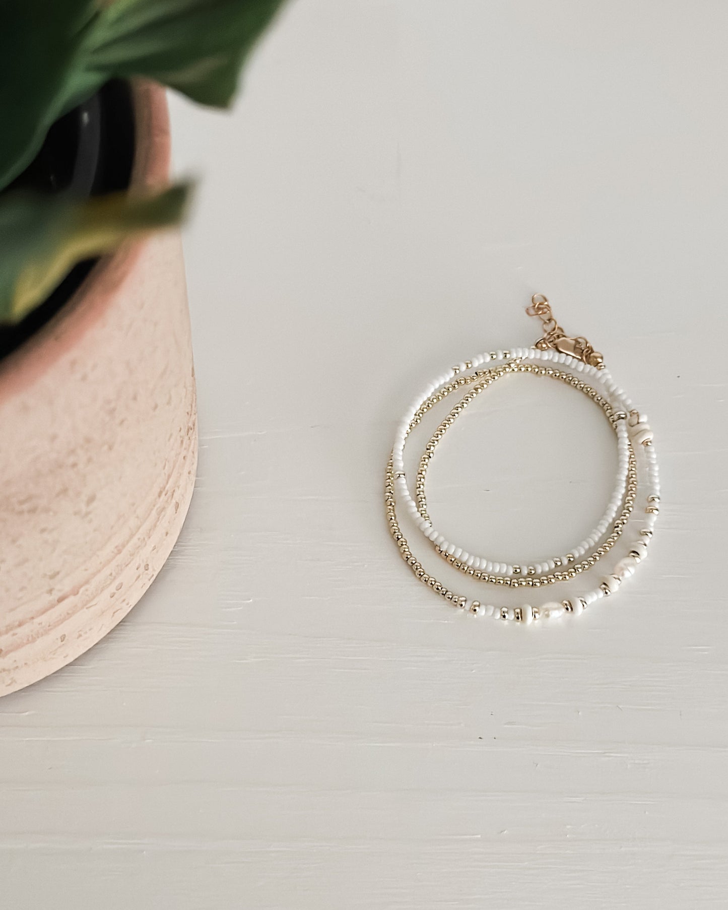 Summer Wrap Pearl Bracelet
