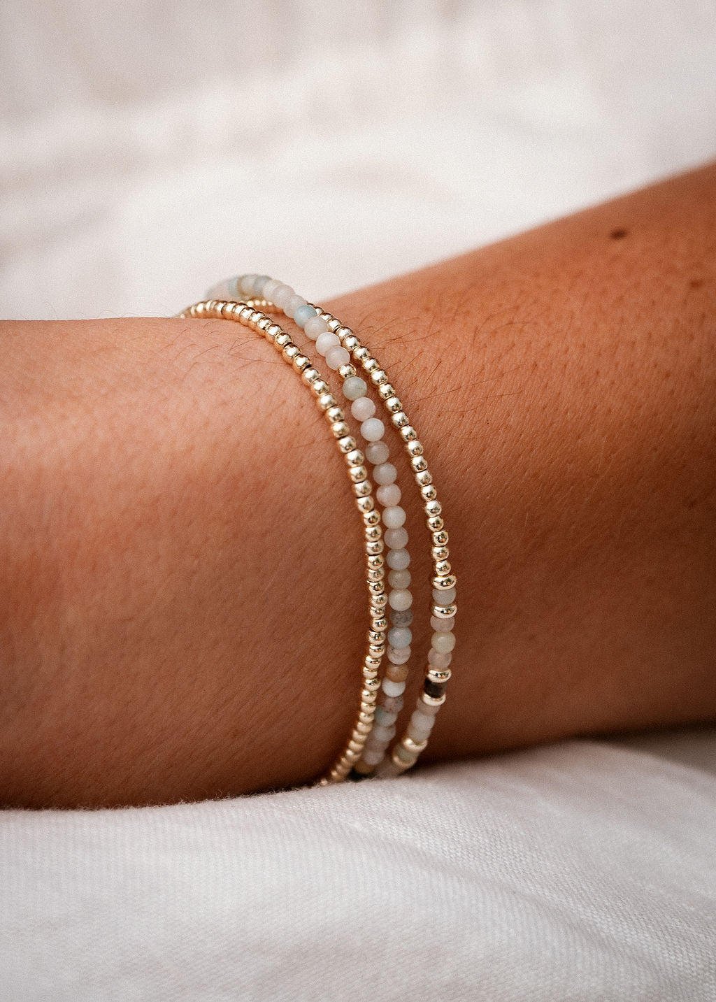 Summer Wrap Amazonite Bracelet