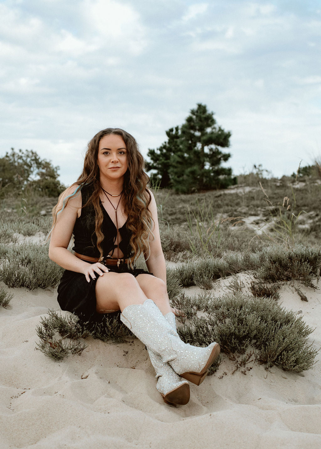 The Bolita | Feminine Bolo Ties - Saddle Brown