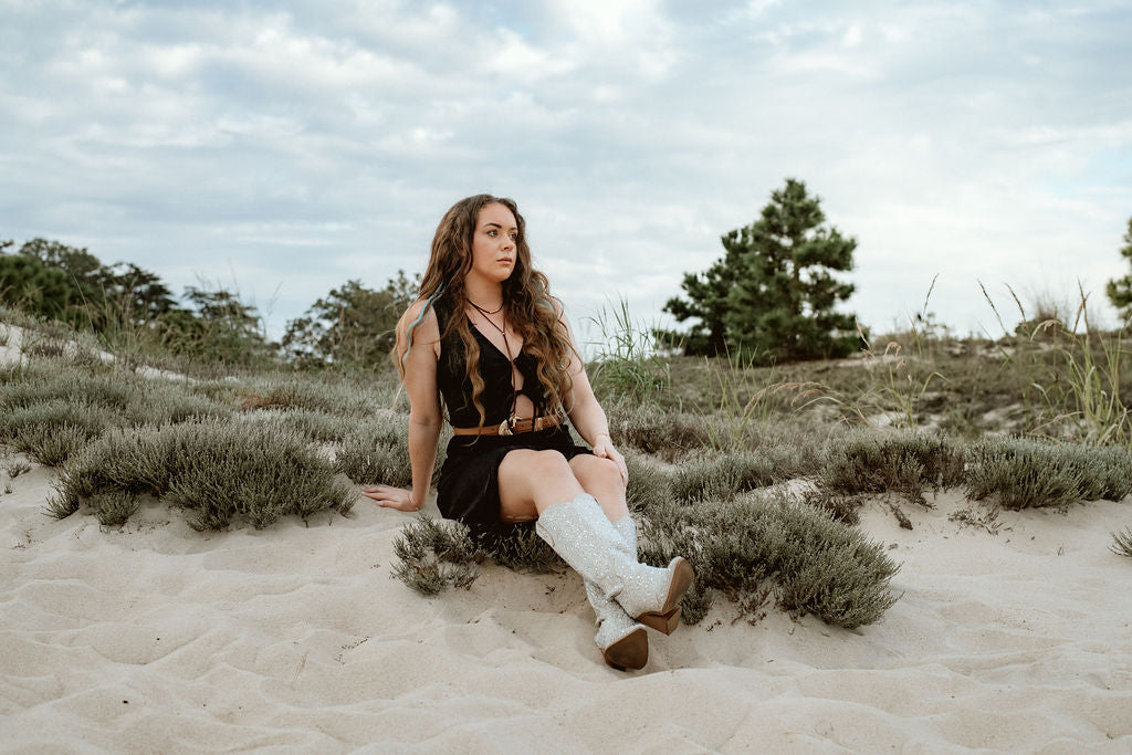 The Bolita | Feminine Bolo Ties - Saddle Brown