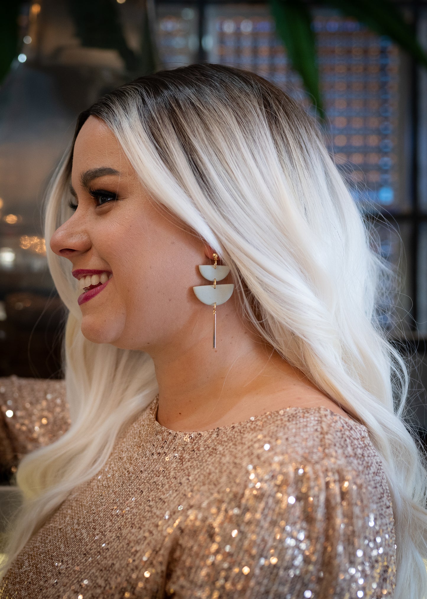 Foxie Earrings (Mint)