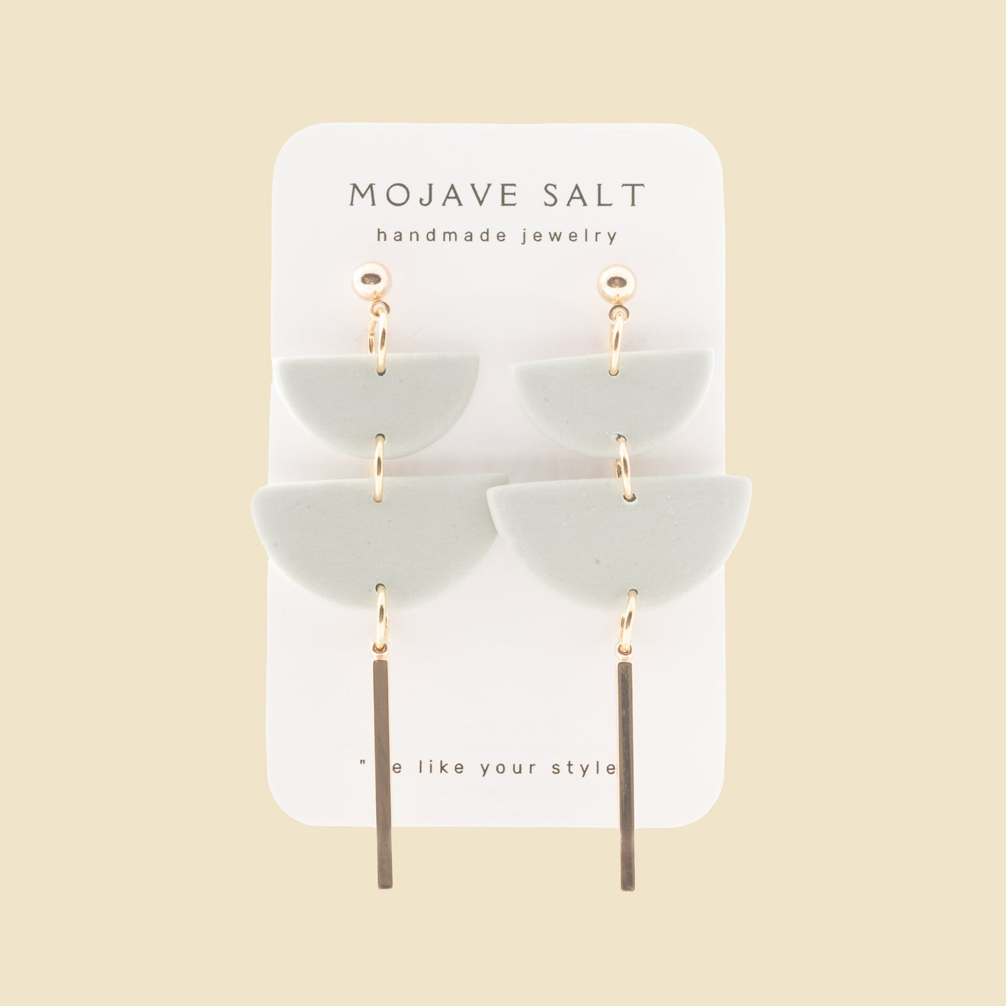 Foxie Earrings (Mint)